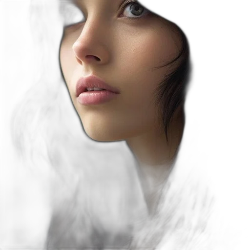 face, mask, hat, jewelry transparent PNG cut-out
