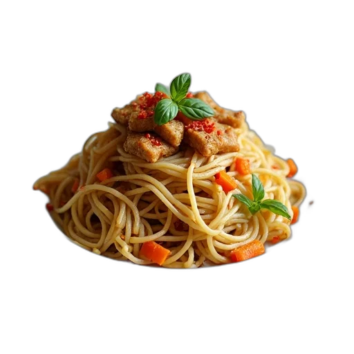 food, animal, hat, 3d render transparent PNG cut-out