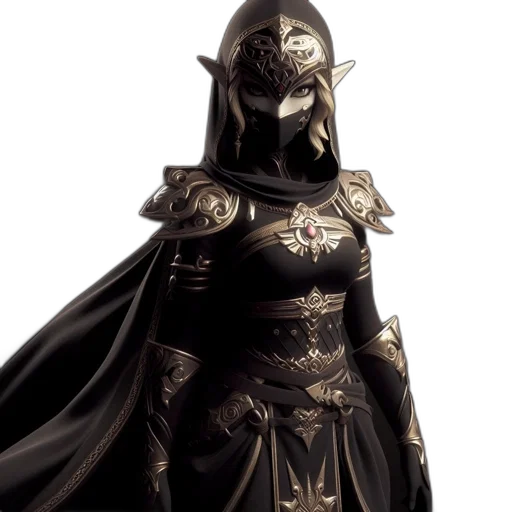 mask, sword, crown, staff transparent PNG cut-out