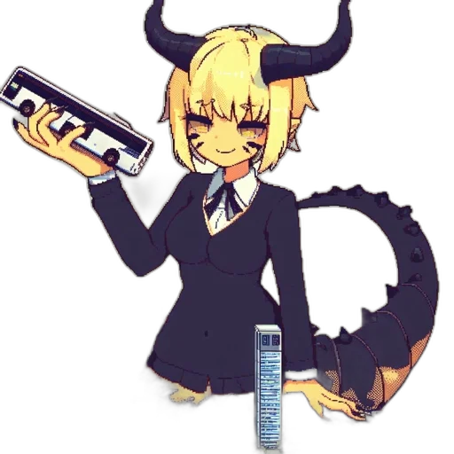 dragon, weapon, staff, creature transparent PNG cut-out