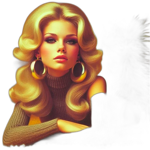 hair, jewelry, photorealistic, concept art transparent PNG cut-out