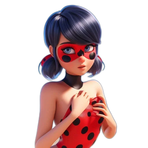 dress, mask, 3d render, concept art transparent PNG cut-out