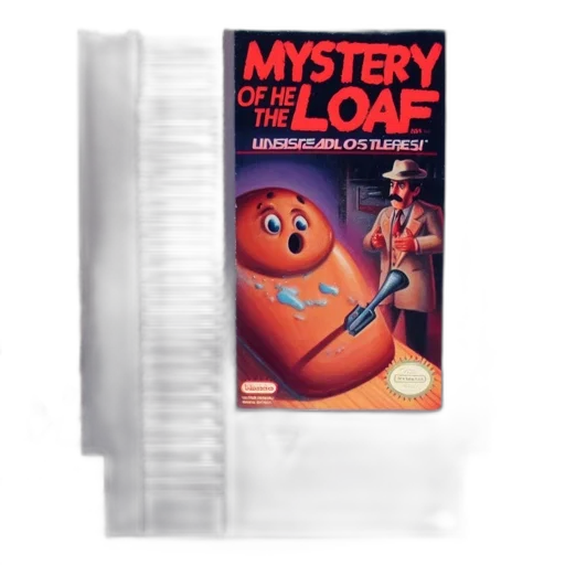 food, nes, game, cartridge transparent PNG cut-out
