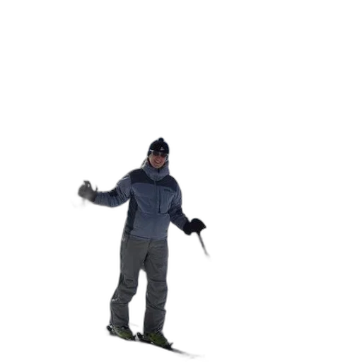 jacket, staff, weapon, hat transparent PNG cut-out