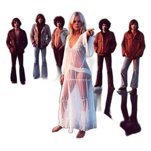 seven, people, stand, ice transparent PNG cut-out