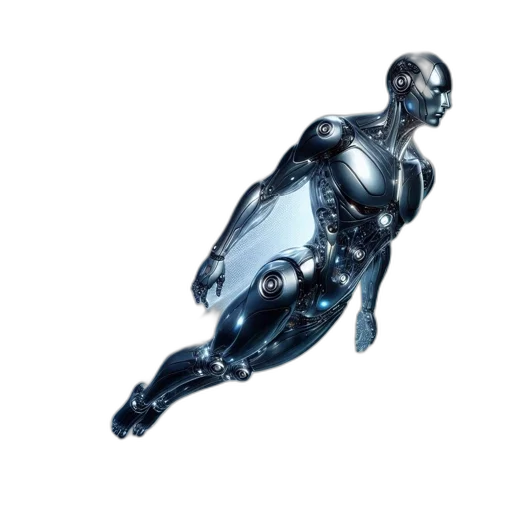 robot, jewelry, dress, creature transparent PNG cut-out