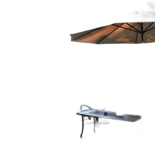 umbrella, furniture, staff, weapon transparent PNG cut-out