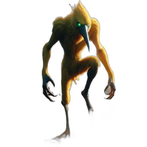 creature, robot, animal, staff transparent PNG cut-out