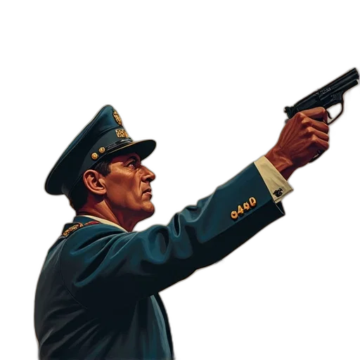 weapon, staff, umbrella, jacket transparent PNG cut-out