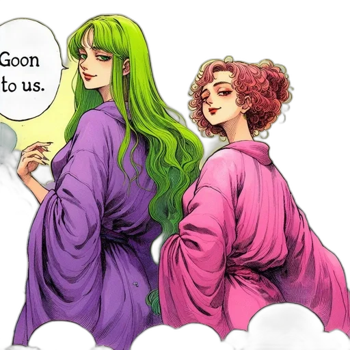 vaporwave, comic book art, concept art, anime transparent PNG cut-out