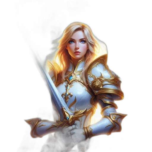 sword, staff, weapon, fantasy art transparent PNG cut-out