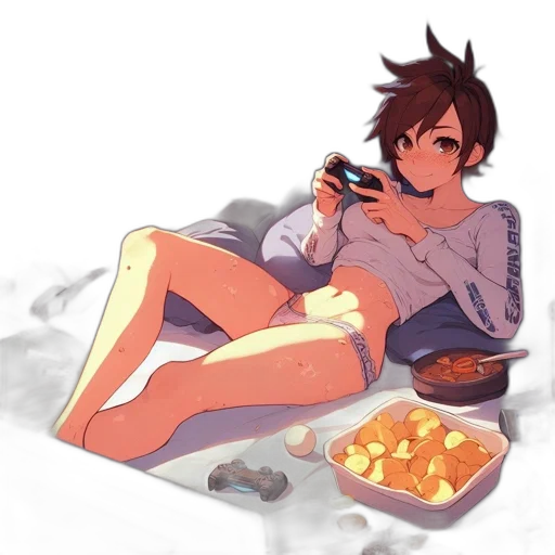 food, pixel art, concept art, anime transparent PNG cut-out