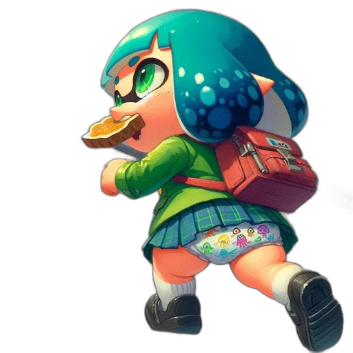jacket, dress, weapon, creature transparent PNG cut-out