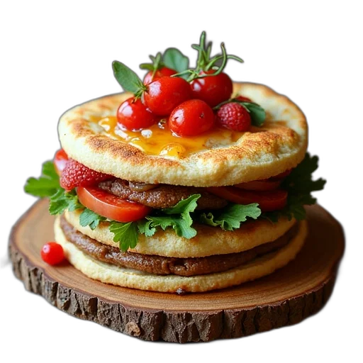 food, photorealistic, 3d render, holiday transparent PNG cut-out