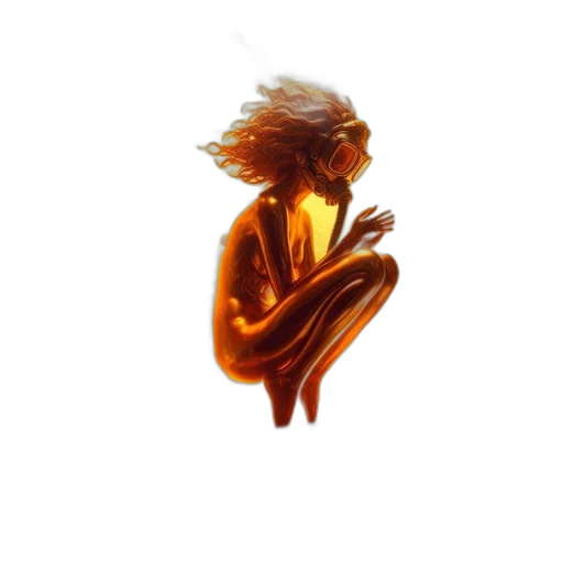 hair, creature, jewelry, dress transparent PNG cut-out