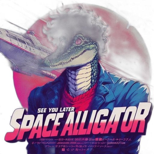 concept art, vaporwave, comic book art, outer space transparent PNG cut-out