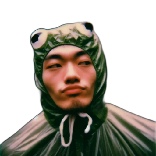 face, jacket, animal, creature transparent PNG cut-out