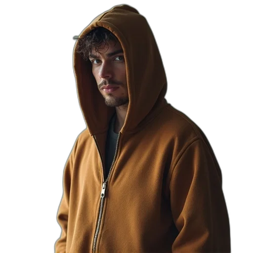 jacket, staff, face, animal transparent PNG cut-out