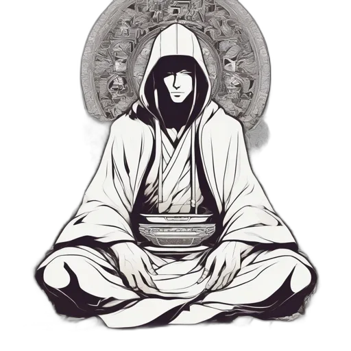 staff, jacket, mask, jewelry transparent PNG cut-out