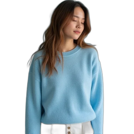 jacket, blue, pastel, womens transparent PNG cut-out