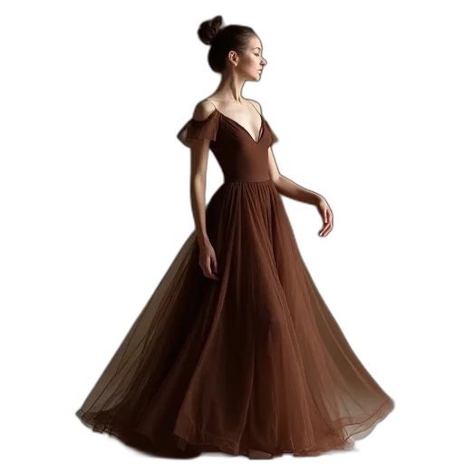 dress, photorealistic, concept art, 3d render transparent PNG cut-out