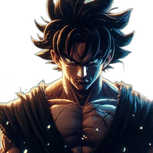 sword, face, comic book art, anime transparent PNG cut-out