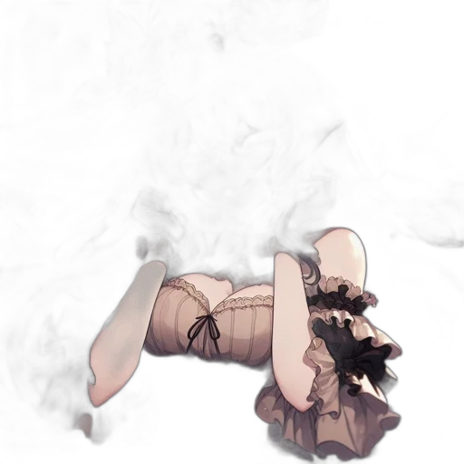 dress, mask, weapon, staff transparent PNG cut-out