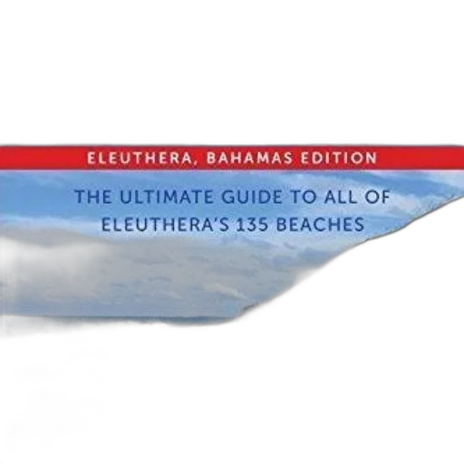 eleuthera, beach, book, ultimate transparent PNG cut-out
