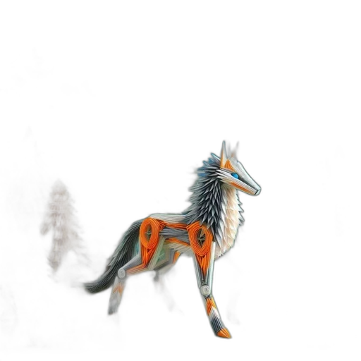 dragon, animal, creature, staff transparent PNG cut-out