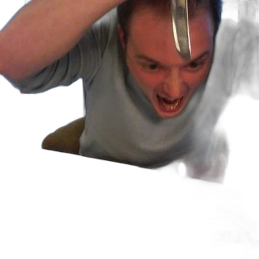 staff, creature, hair, face transparent PNG cut-out