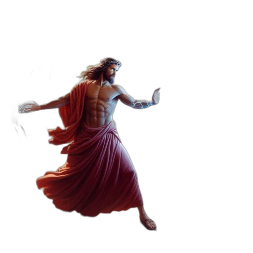 dress, staff, concept art, 3d render transparent PNG cut-out