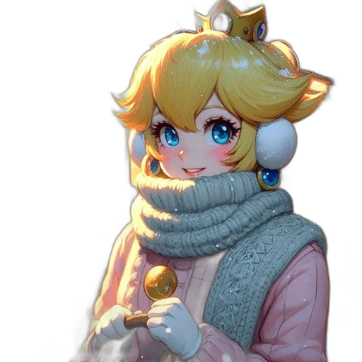 staff, mask, crown, face transparent PNG cut-out