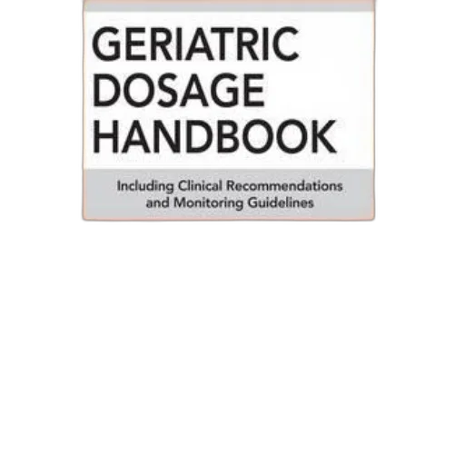 geriatric, dosage, handbook, 20th transparent PNG cut-out