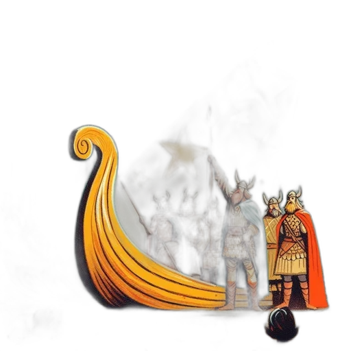 sword, staff, crown, dragon transparent PNG cut-out