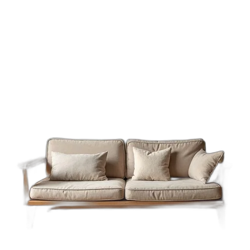 furniture, 3d render, photorealistic, earth tones transparent PNG cut-out