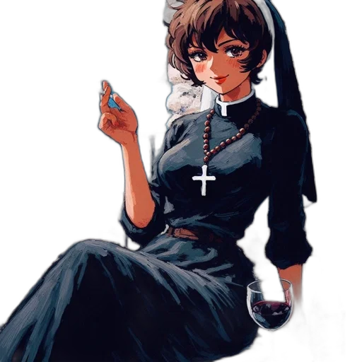 dress, staff, weapon, pixel art transparent PNG cut-out