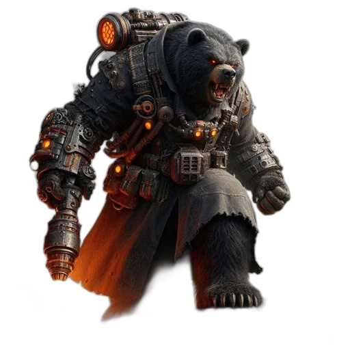 weapon, animal, staff, creature transparent PNG cut-out