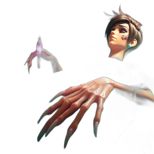 weapon, creature, staff, robot transparent PNG cut-out