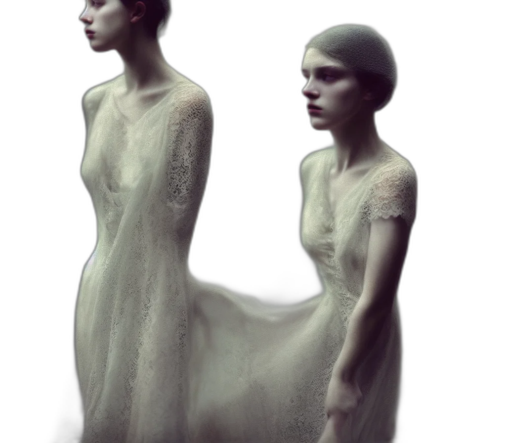 dress, mask, face, creature transparent PNG cut-out