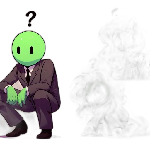 robot, creature, mask, staff transparent PNG cut-out