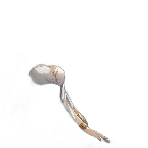 hair, food, jewelry, staff transparent PNG cut-out