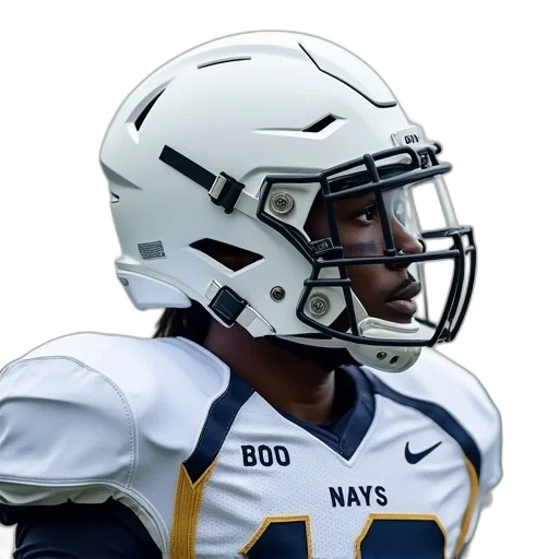 picture, white, football, player transparent PNG cut-out