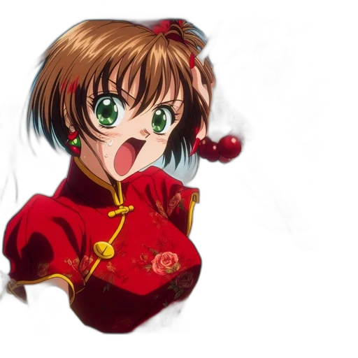 flower, weapon, face, staff transparent PNG cut-out