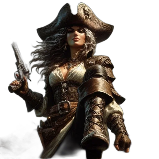 fantasy art, concept art, photorealistic, comic book art transparent PNG cut-out