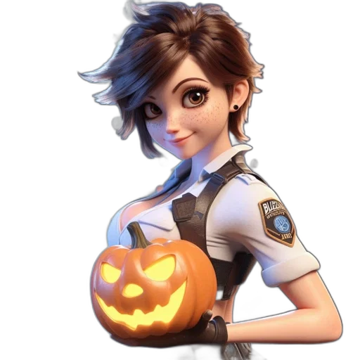 staff, face, jacket, weapon transparent PNG cut-out