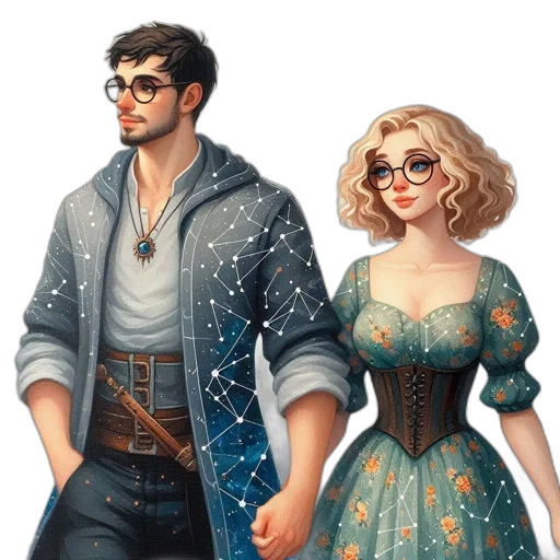 dress, jacket, fantasy art, concept art transparent PNG cut-out