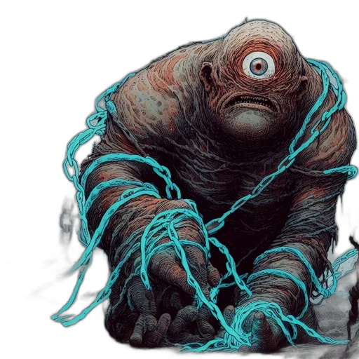 creature, animal, hair, mask transparent PNG cut-out