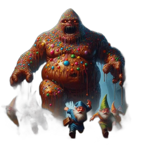 creature, food, concept art, fantasy art transparent PNG cut-out