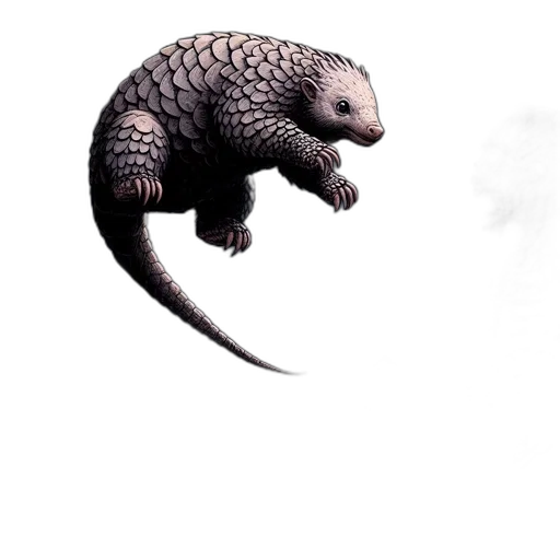 dragon, creature, animal, staff transparent PNG cut-out