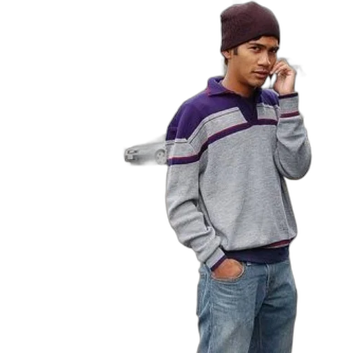 staff, jacket, hat, photorealistic transparent PNG cut-out